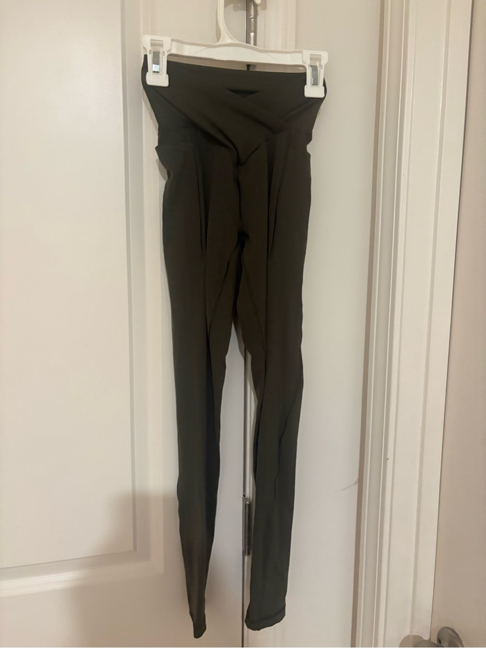 aerie High-Rise Olive Leggings